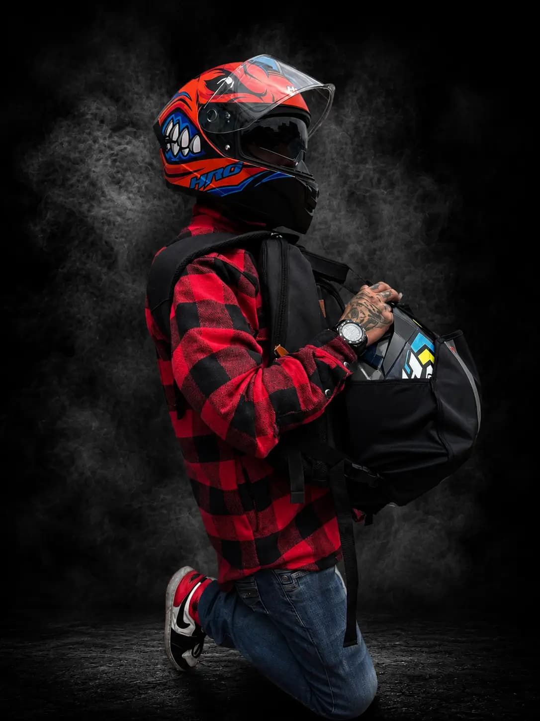 Línea Mochilas Armadillo Moto EC